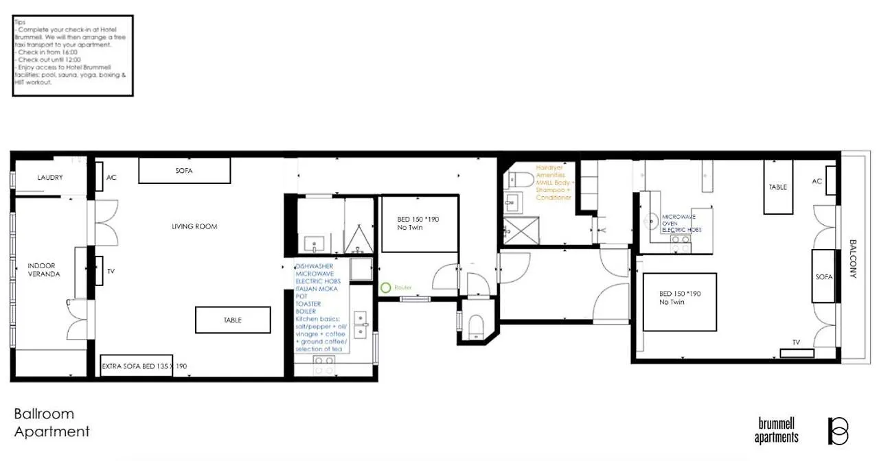 Brummell Apartments Eixample Derecha/Ballroom Barcellona 0*,  Spagna